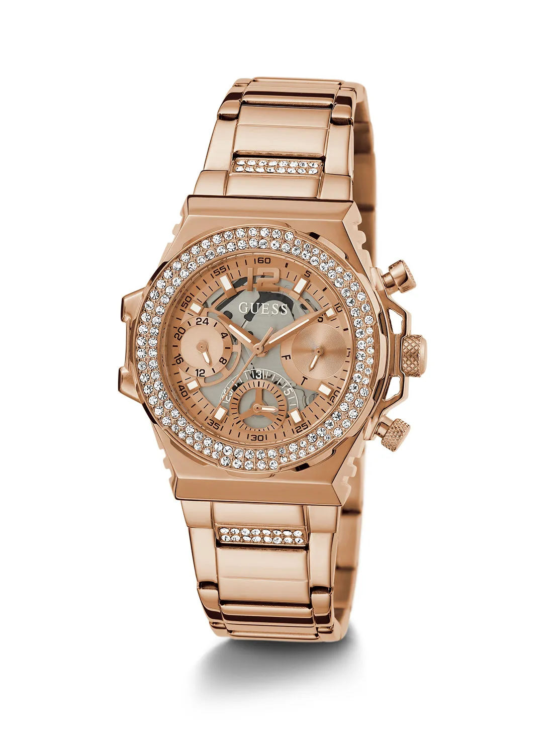 Rose Gold Fusion Glitz Watch