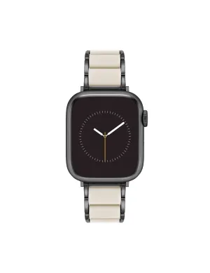 Rubberized Link Bracelet Band for Apple Watch®