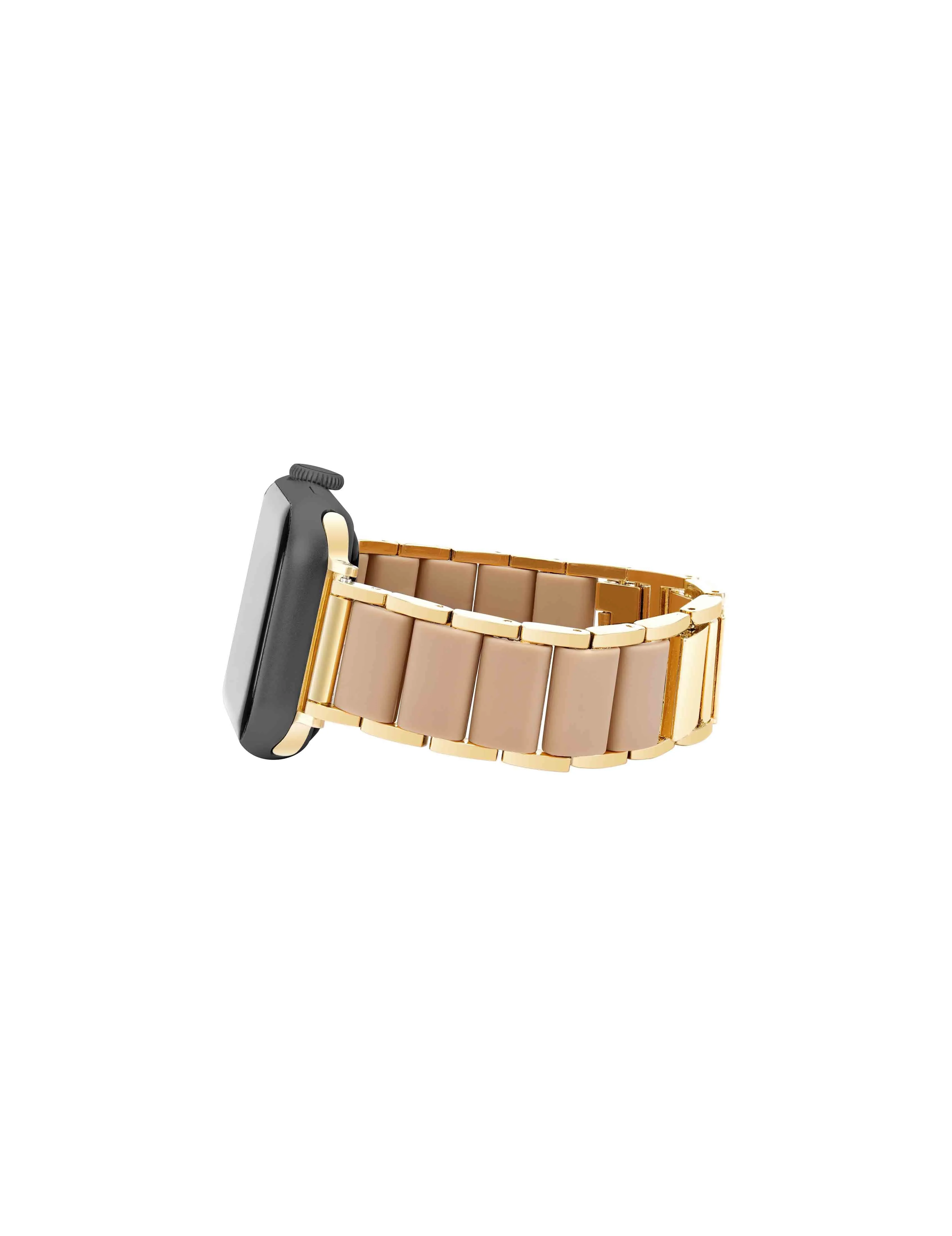 Rubberized Link Bracelet Band for Apple Watch®