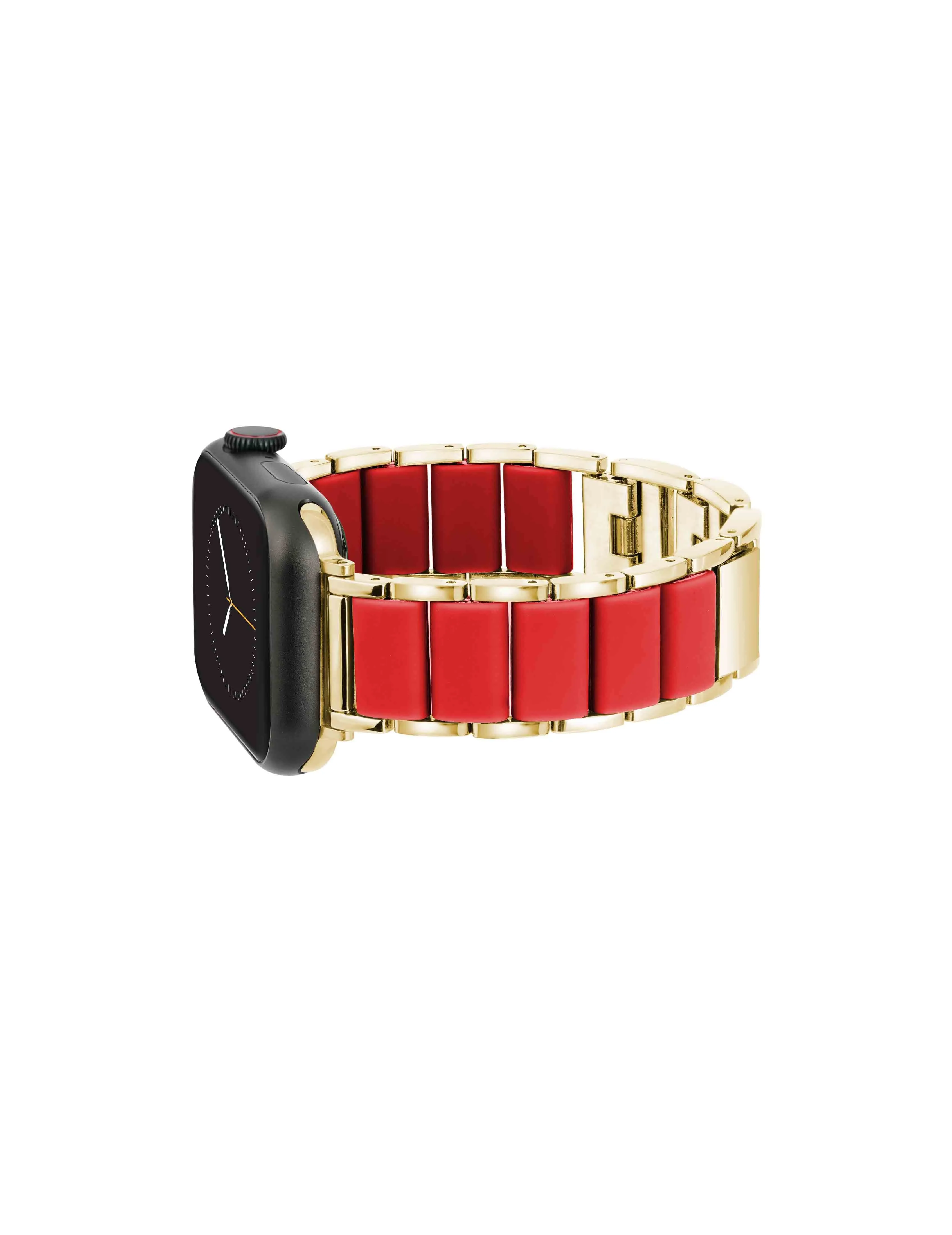 Rubberized Link Bracelet Band for Apple Watch®