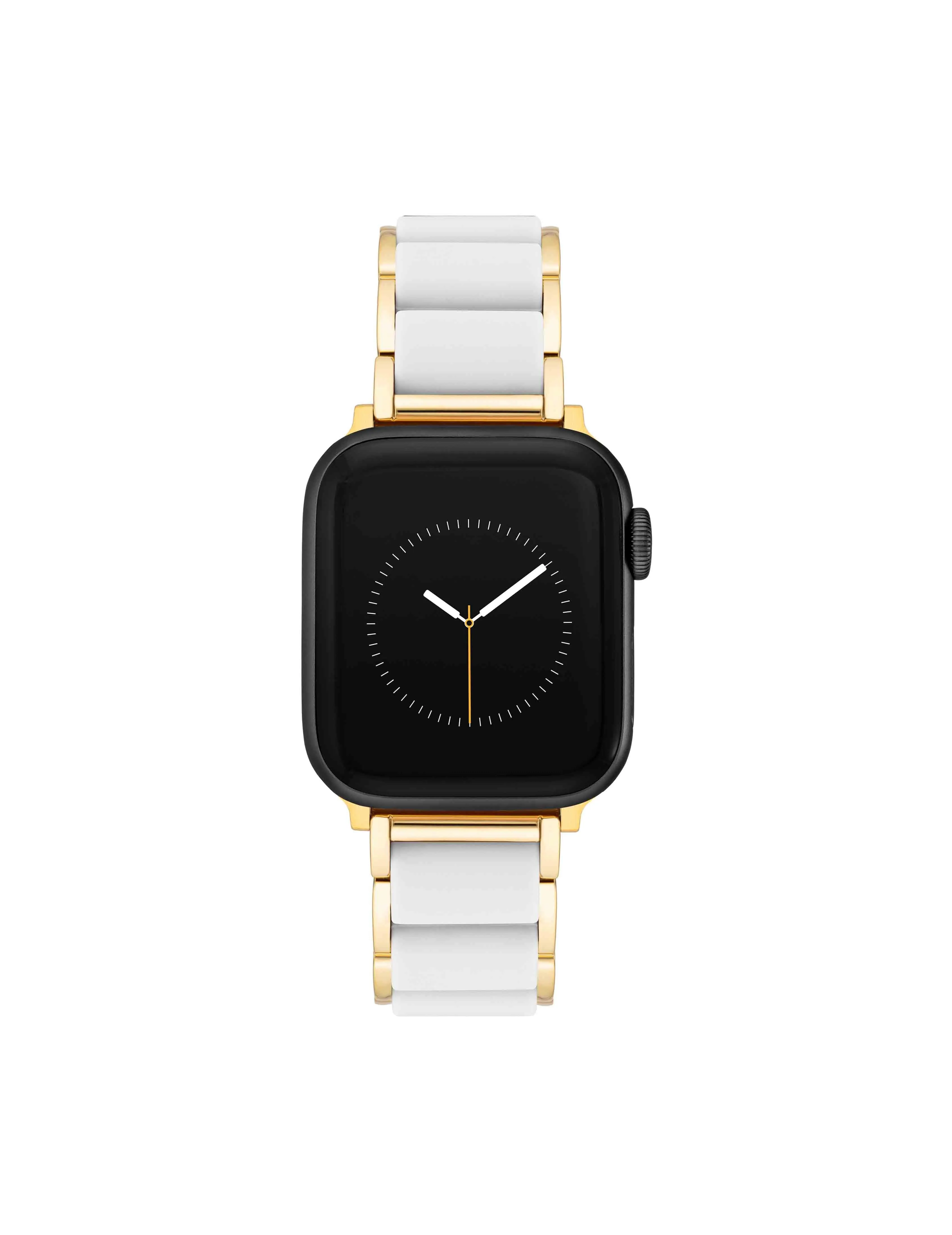 Rubberized Link Bracelet Band for Apple Watch®