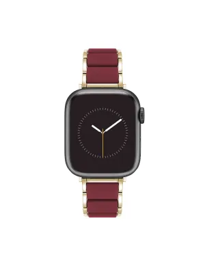 Rubberized Link Bracelet Band for Apple Watch®