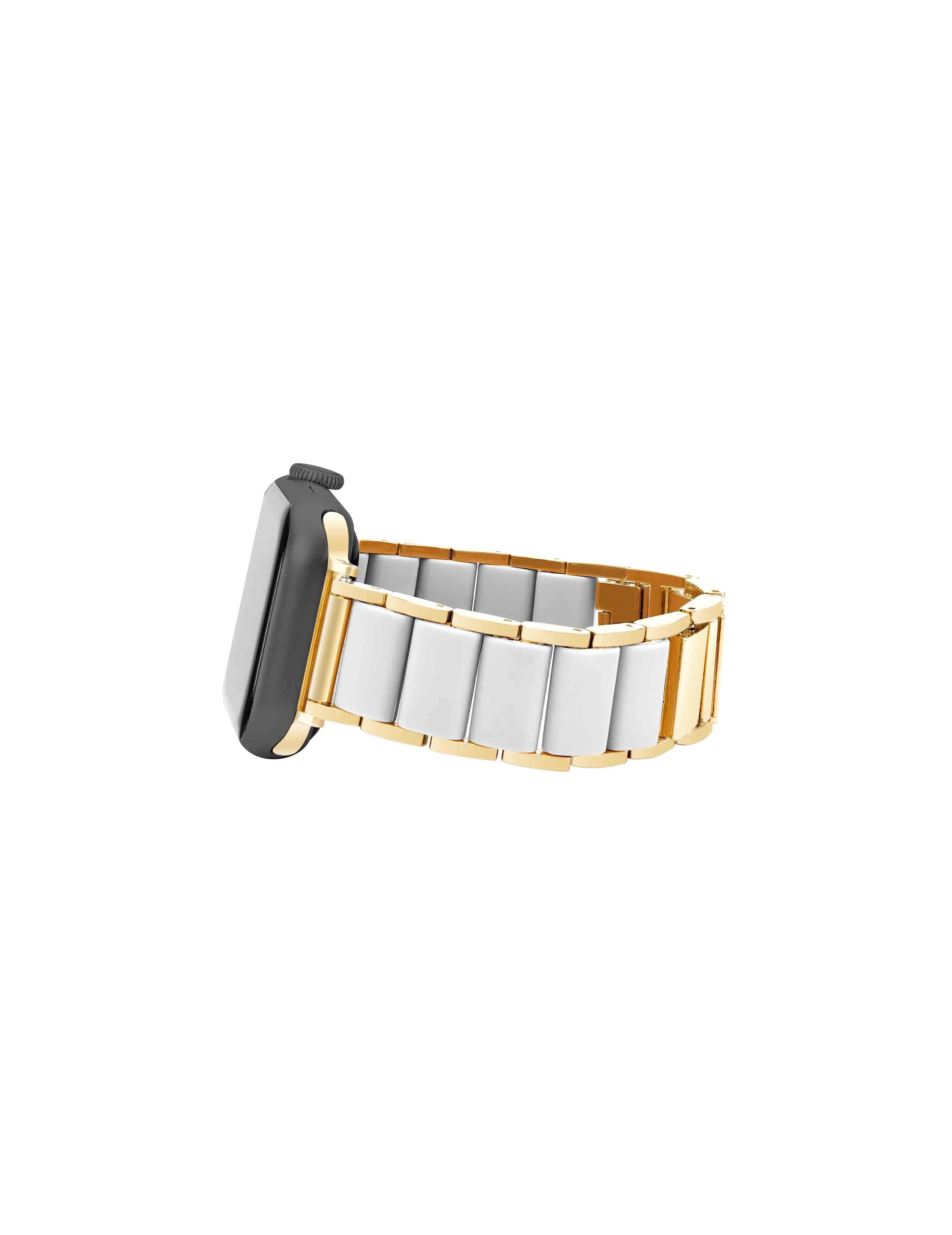 Rubberized Link Bracelet Band for Apple Watch®