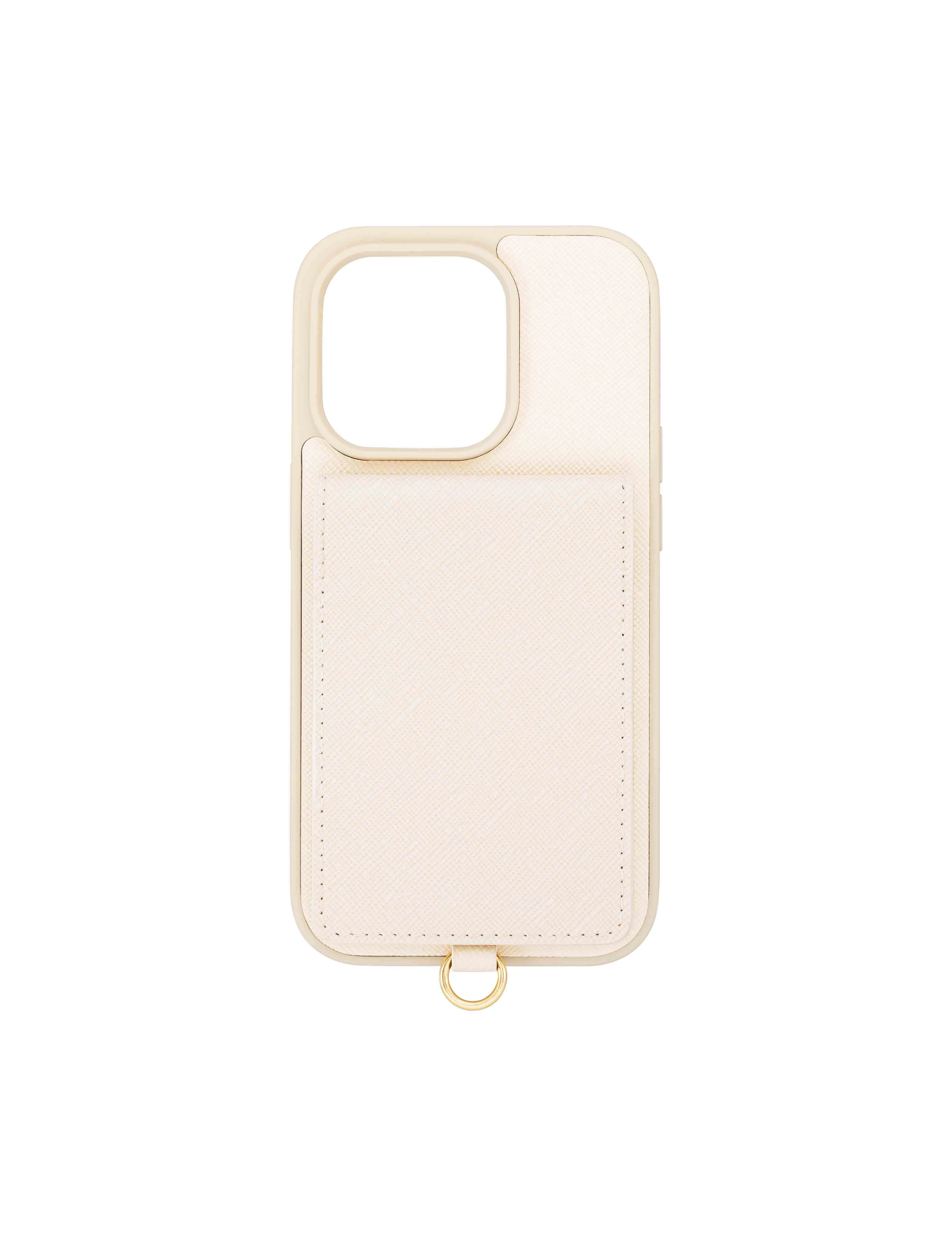 Saffiano Vegan Leather iPhone® 15 Case