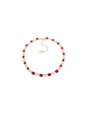 Siam Crystal Necklace