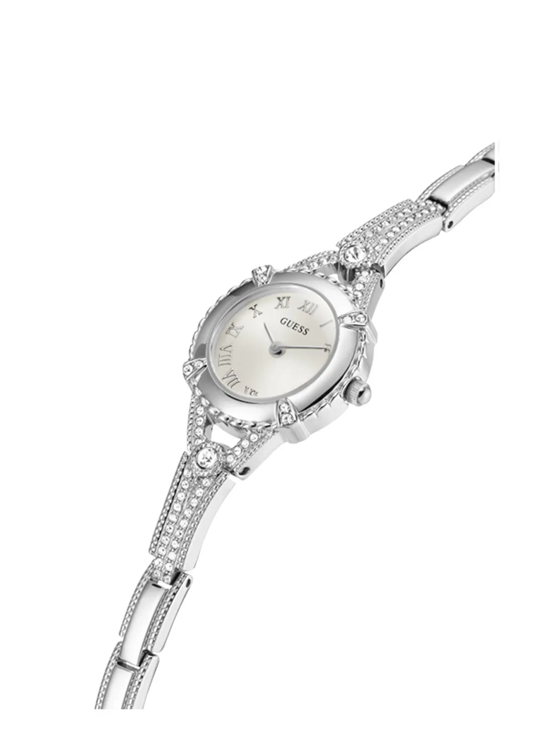 Silver Angelic Glitz Watch