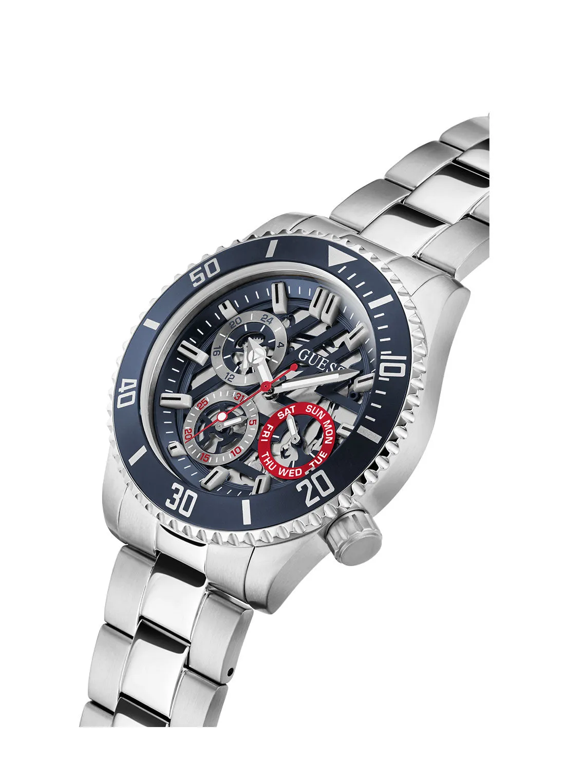 Silver Axle Watch