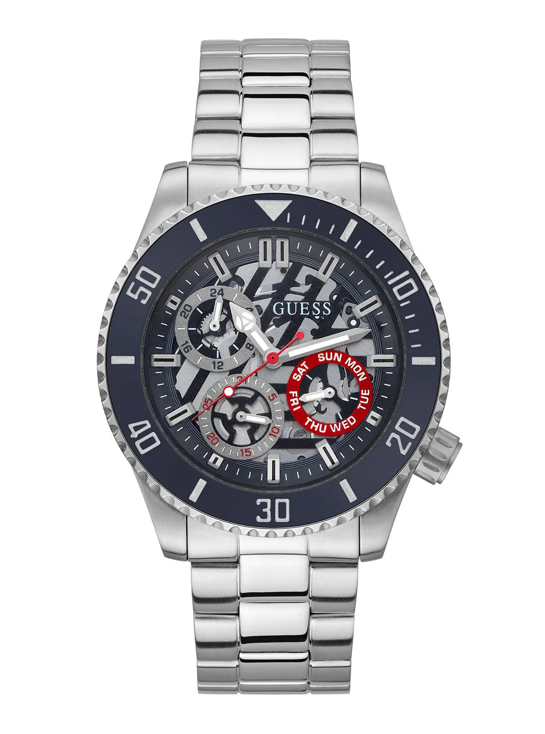 Silver Axle Watch