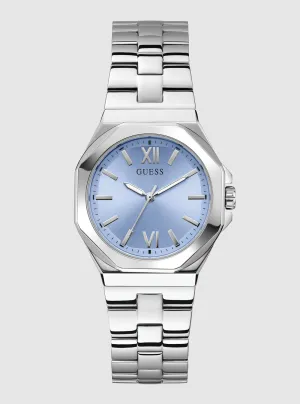 Silver Blue Dial Empress Watch