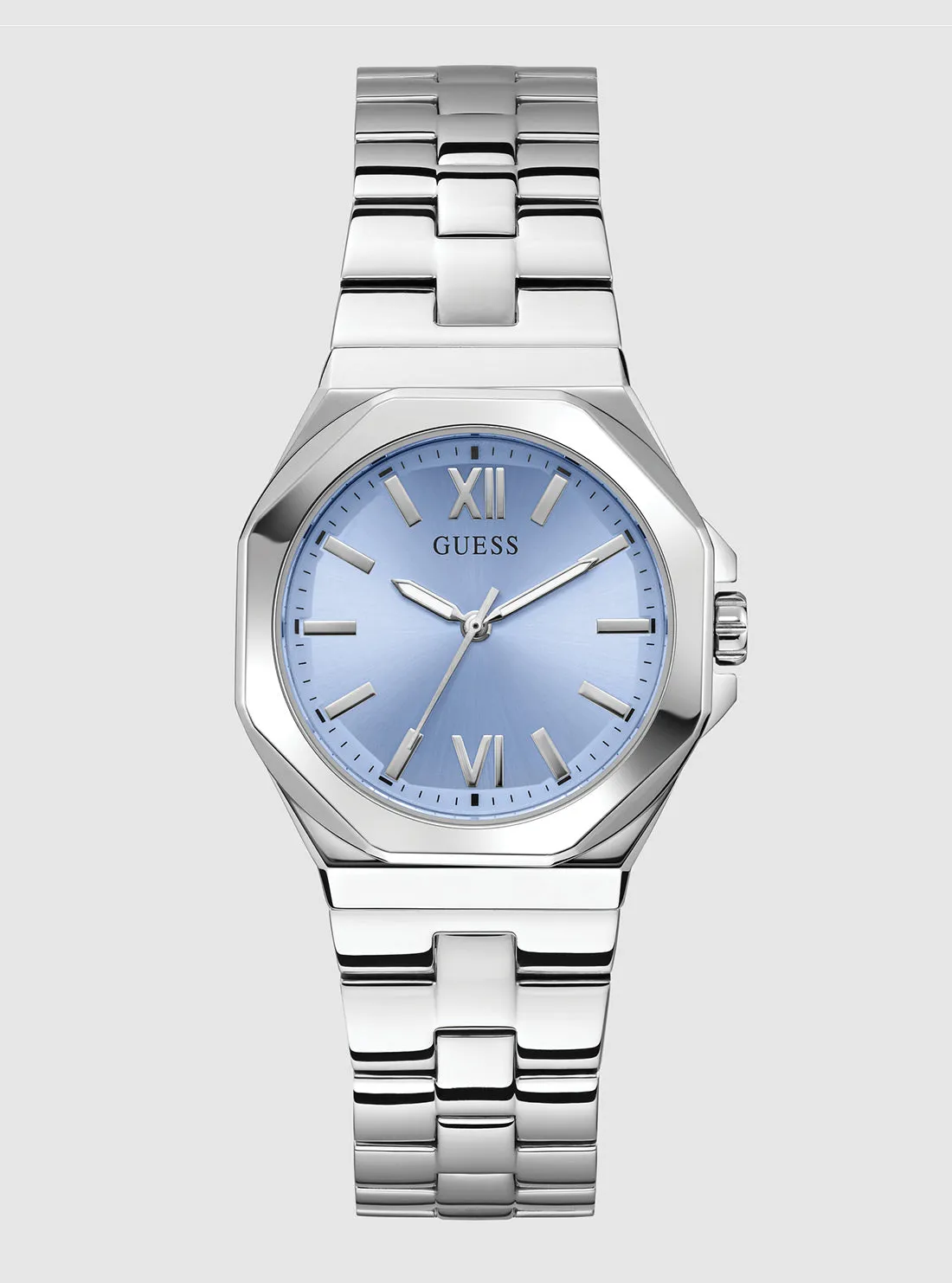 Silver Blue Dial Empress Watch