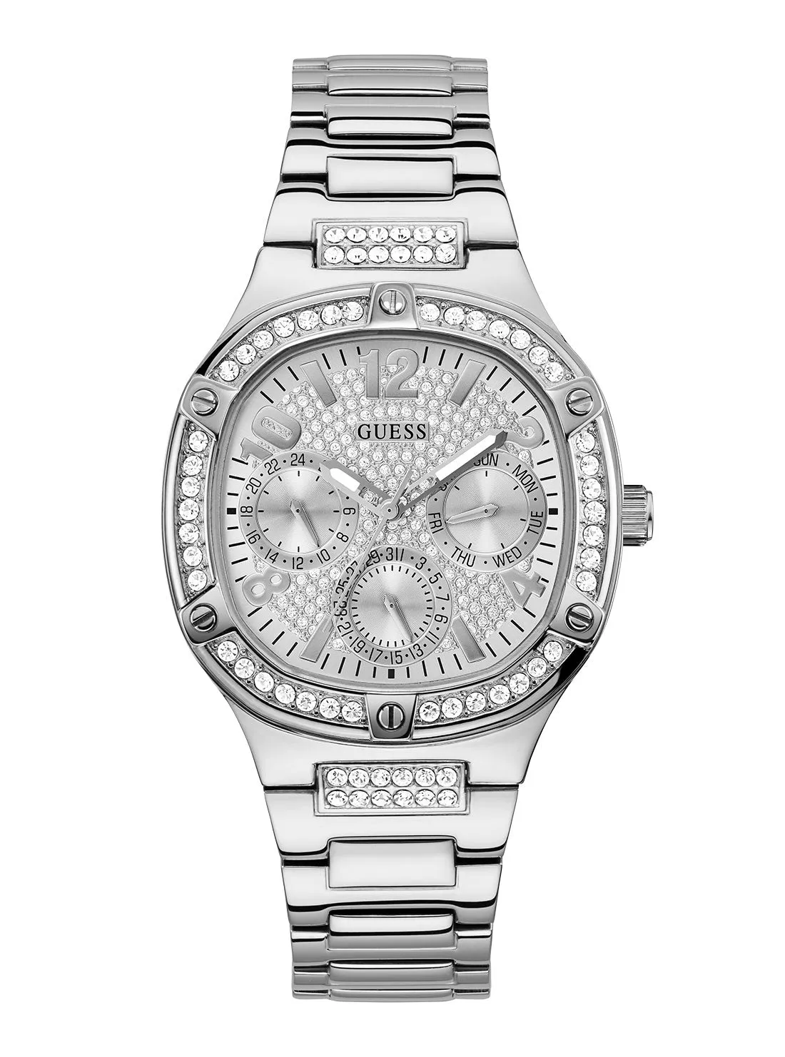 Silver Duchess Crystal Glitz Watch