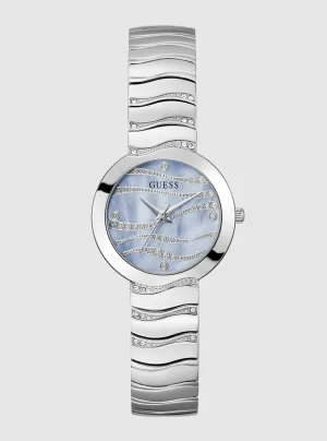 Silver Ice Blue Laguna Watch