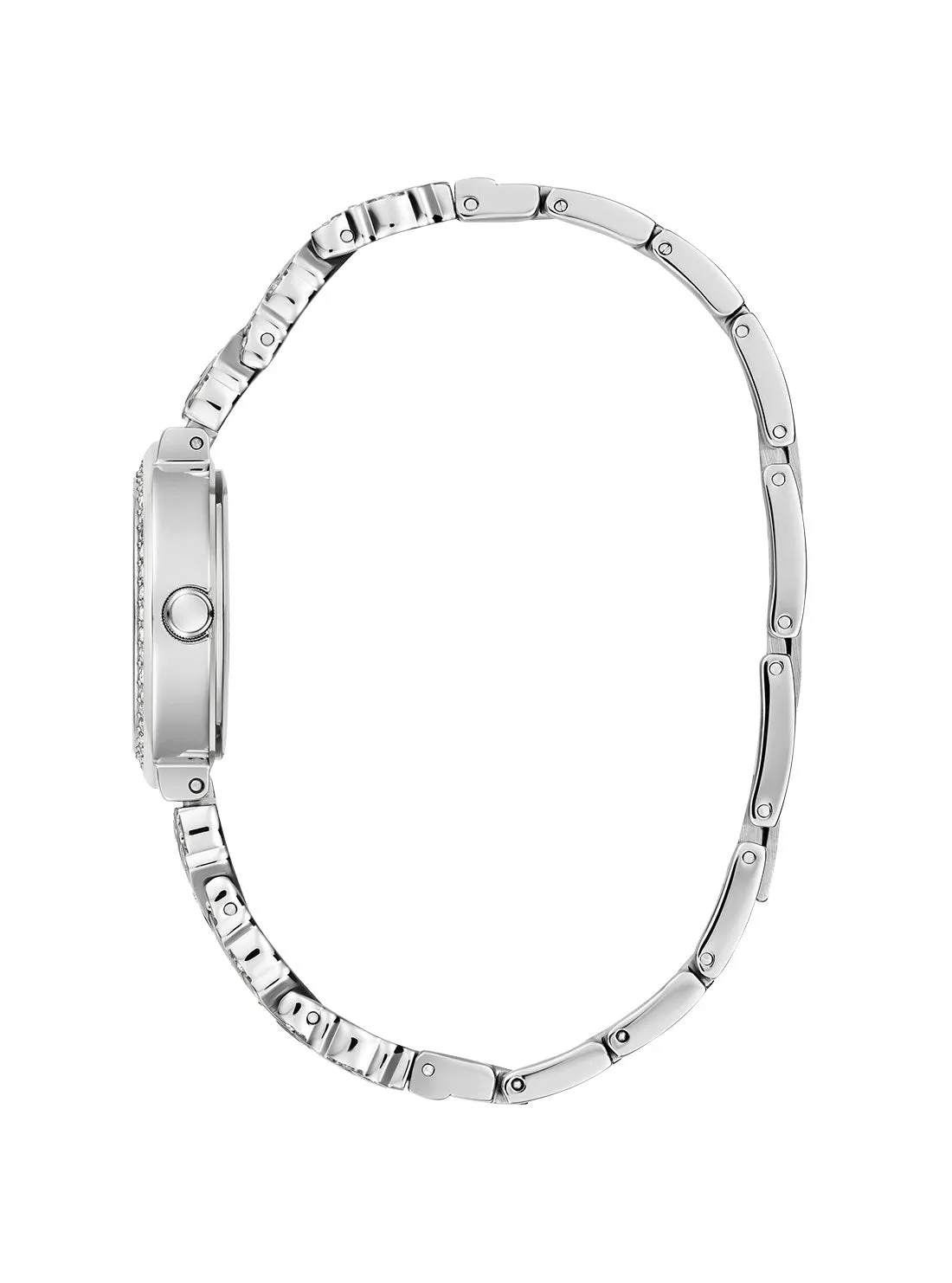 Silver Treasure Crystal Watch
