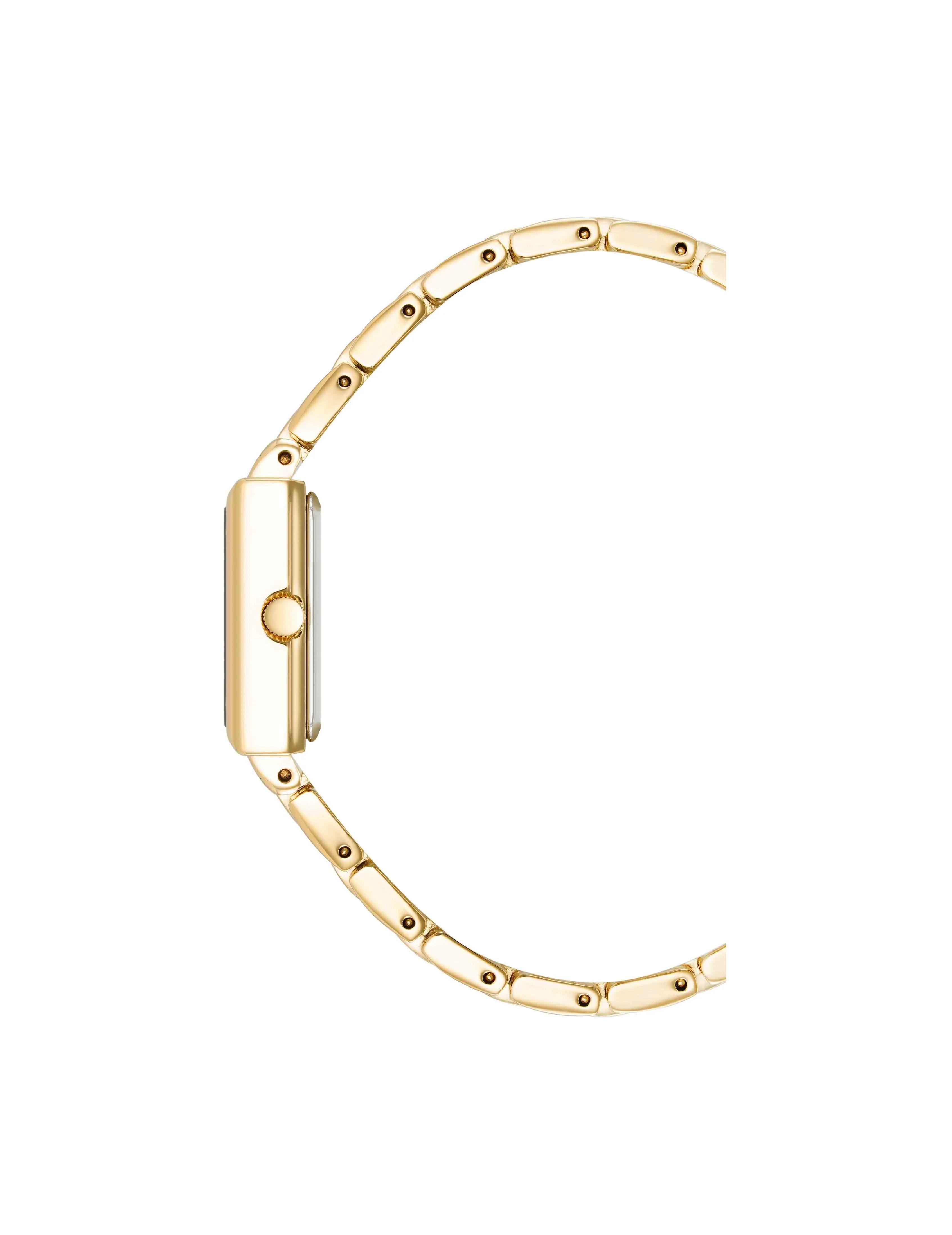 Square Watch With Premium Crystal Accents - Sale