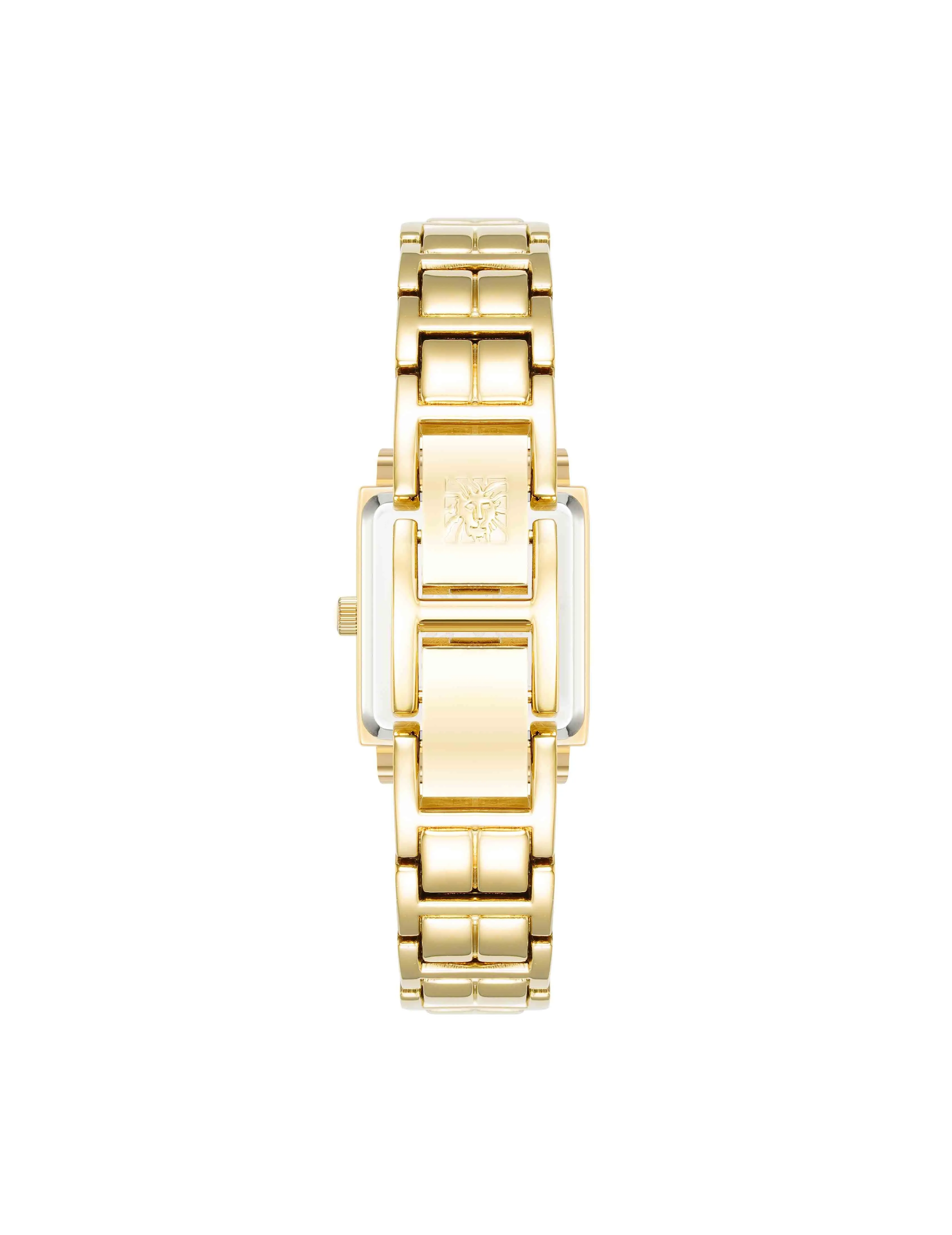 Square Watch With Premium Crystal Accents - Sale