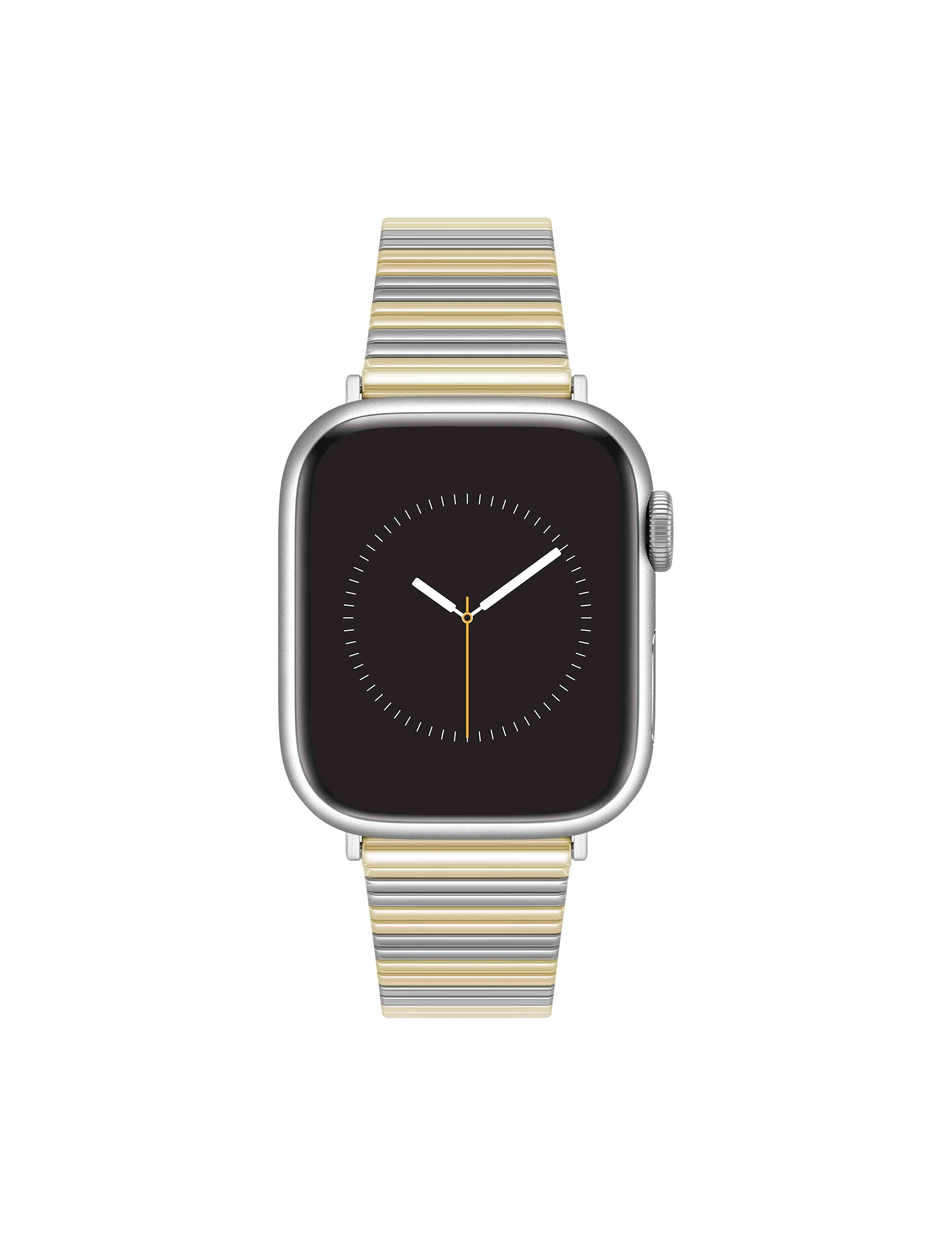 Stainless Steel Band with Sliding Buckle Closure for Apple Watch®