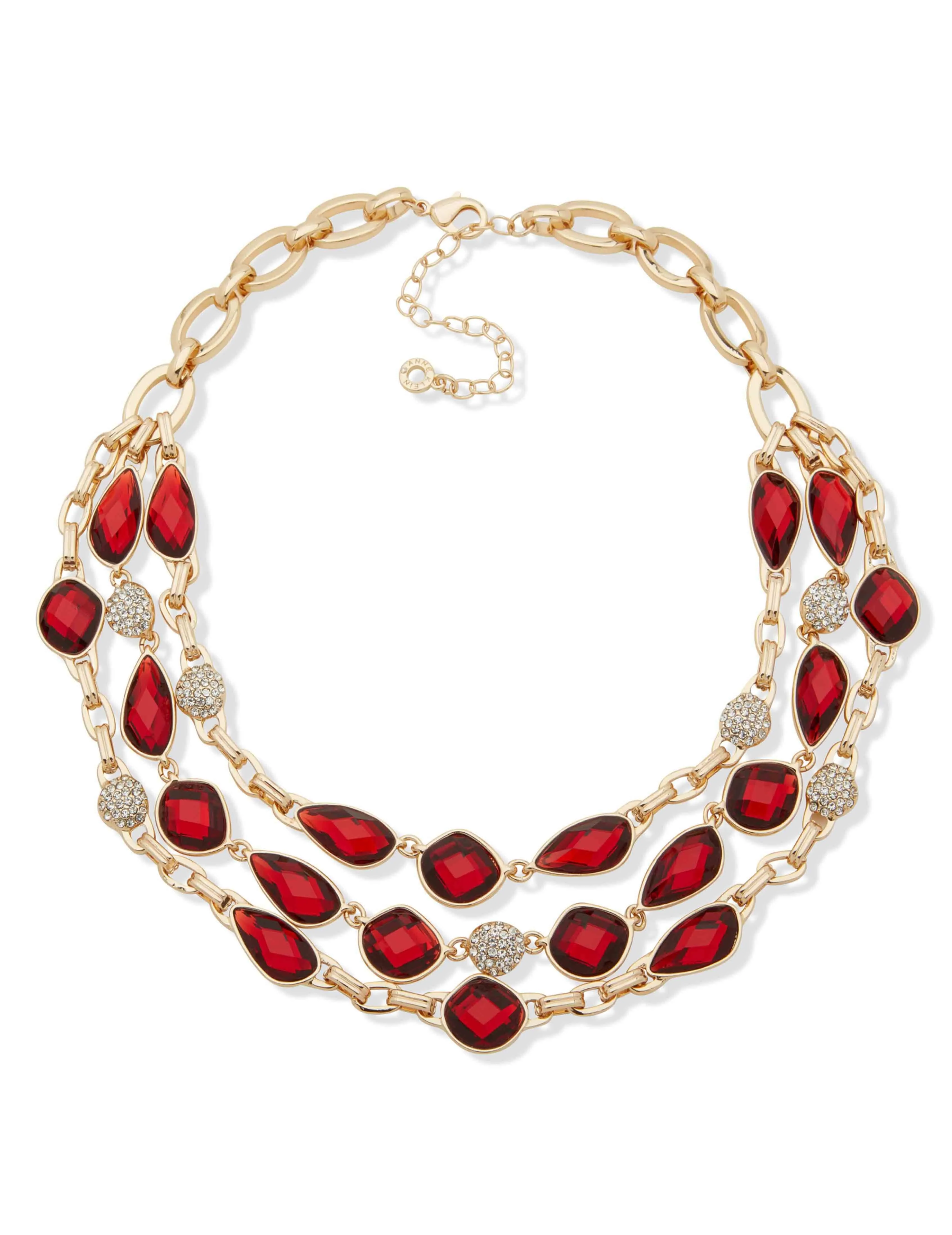 Stone Hinge Bracelet and Necklace Bundle