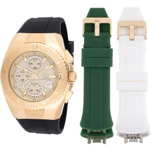 Technomarine Men's Watch - Cruise Original Chronograph Gold Tone Mop Dial | TM-124031