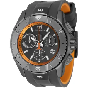 Technomarine Men's Watch - UF6 Chronograph Quartz Orange and Grey Strap | TM-621032