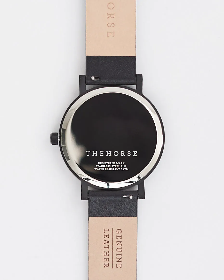 The Original: Matte Black / Black Dial with Rose Gold Indexing