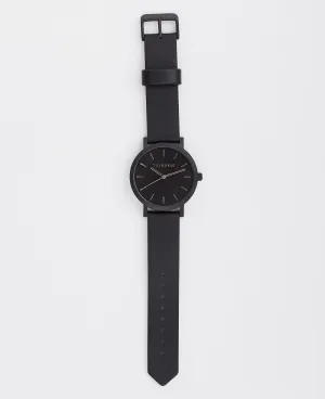 The Original: Matte Black / Black Dial with Rose Gold Indexing