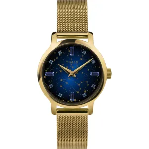 Timex Women's Watch - Transcend Celestial Yellow Steel Mesh Bracelet | TW2V51900