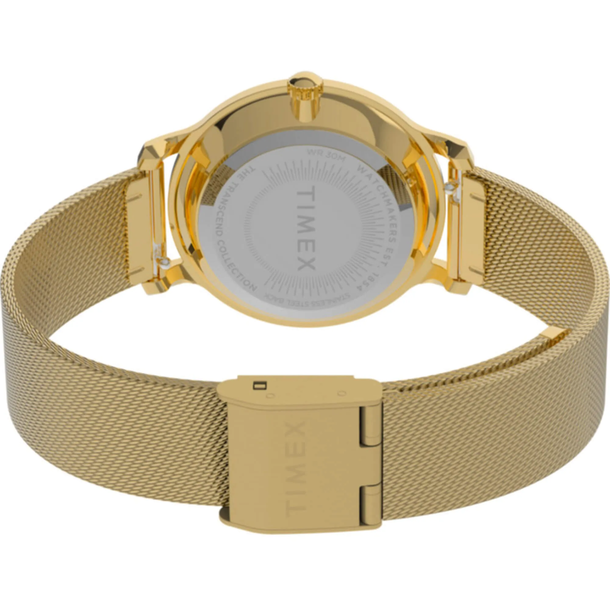 Timex Women's Watch - Transcend Celestial Yellow Steel Mesh Bracelet | TW2V51900