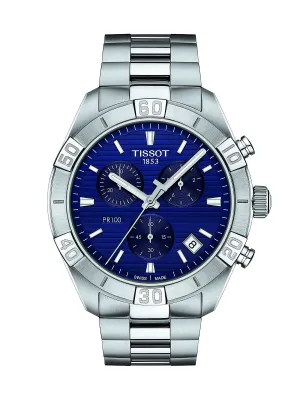 Tissot PR100 Sport Chronograph Watch 44mm T101.617.11.041.00