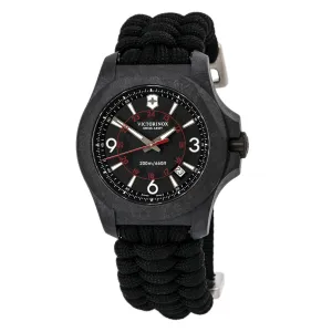 Victorinox Swiss Army 241776 I.N.O.X. Carbon Black Dial Men's Watch Set