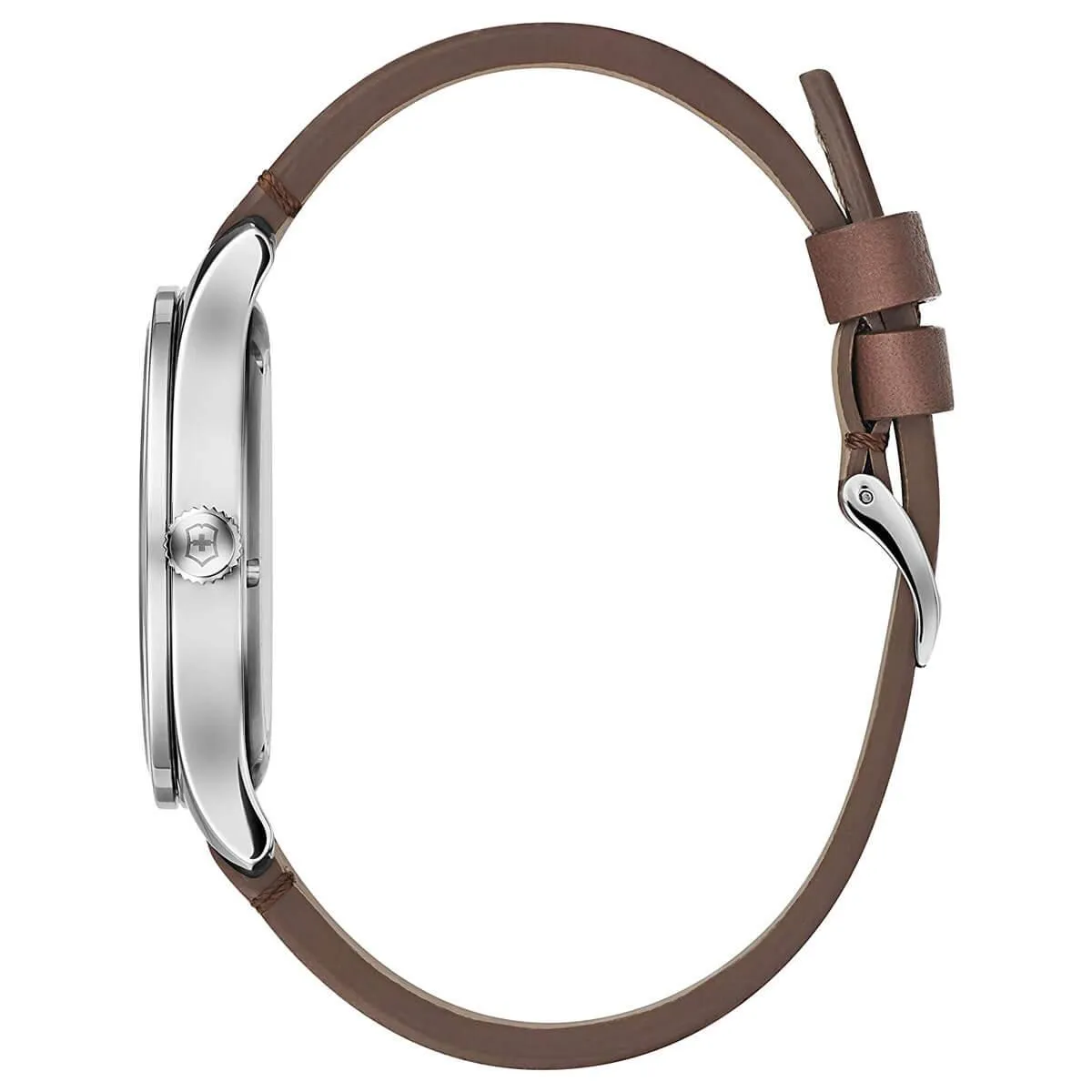 Victorinox Swiss Army Men's Strap Watch - Alliance Brown Leather | 241806