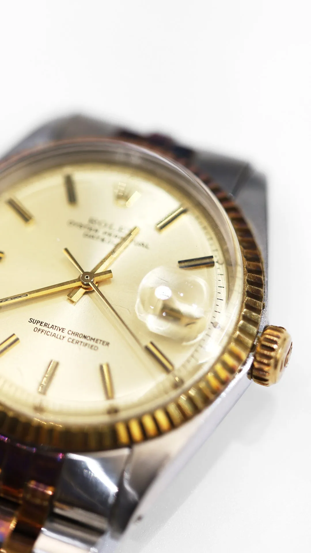 Vintage ROLEX 1601 Two Tone