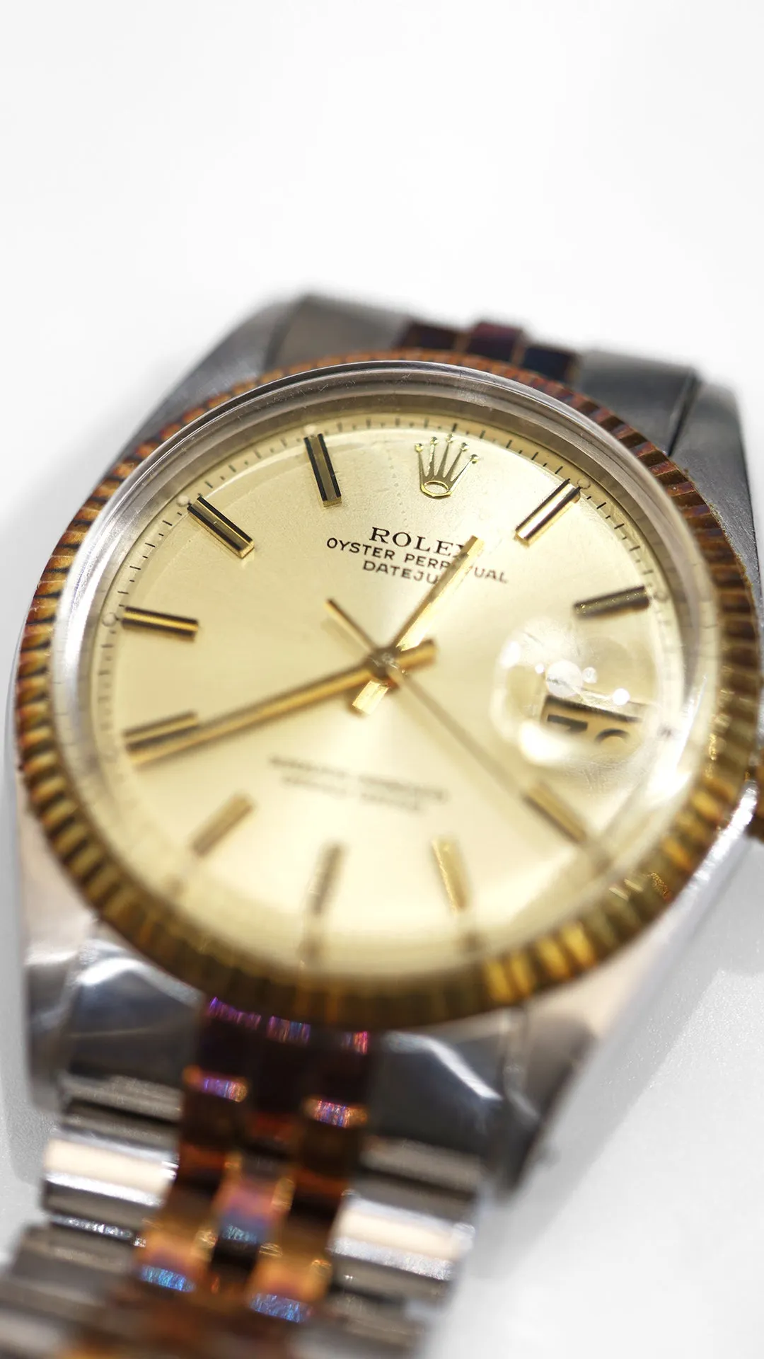 Vintage ROLEX 1601 Two Tone