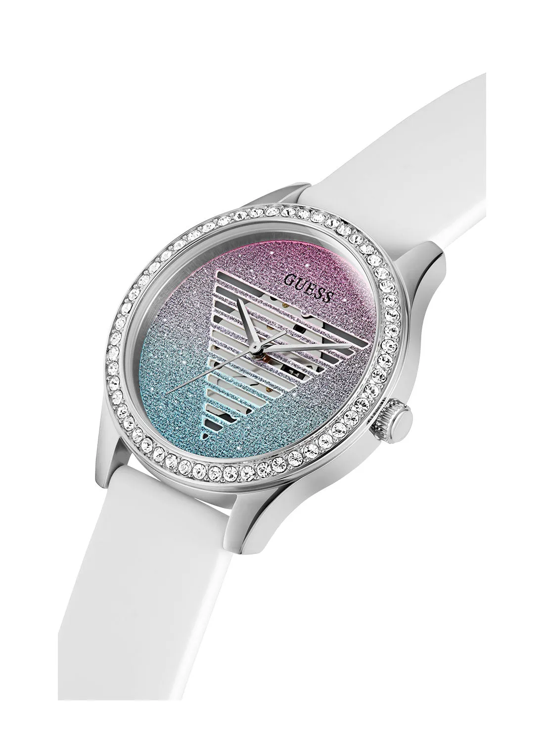 White Idol Lady Silicone Watch