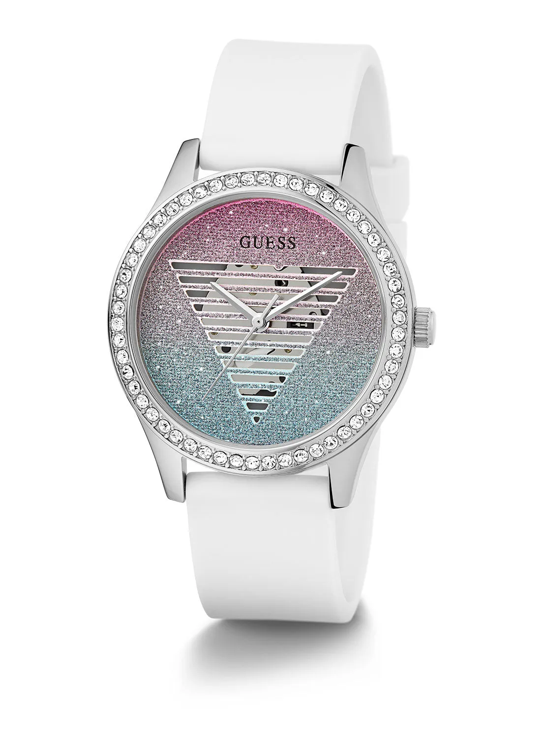 White Idol Lady Silicone Watch