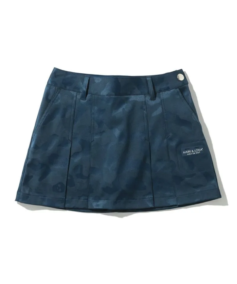 Women's Gauge Pleats Skirt Navy