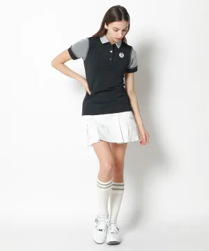 Women's Gauge Pleats Skirt White